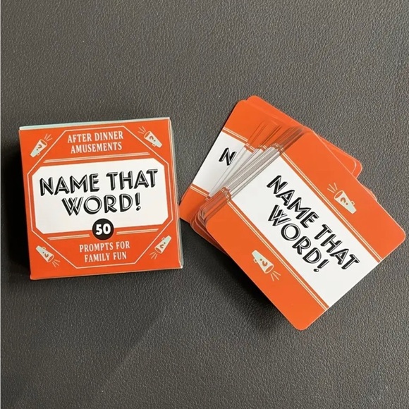 New Name That Word Interactive Game -  Orange. Prompts for Family Fun - Picture 4 of 5